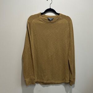 Eddie Bauer Men's Brown Long Sleeve Shirt